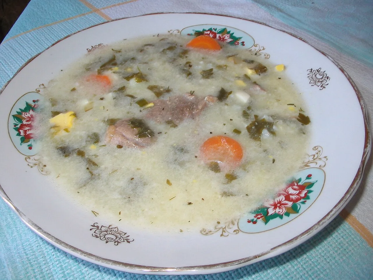 Sorrel soup