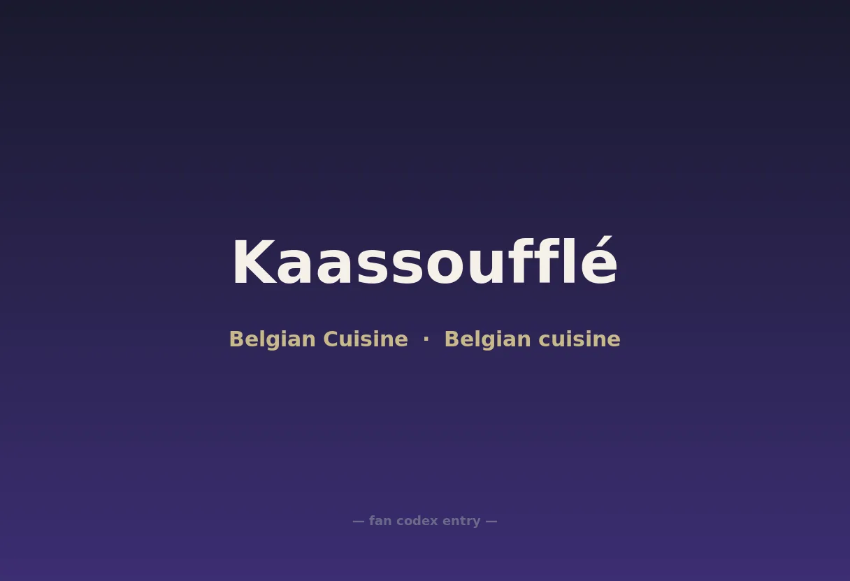 Kaassoufflé
