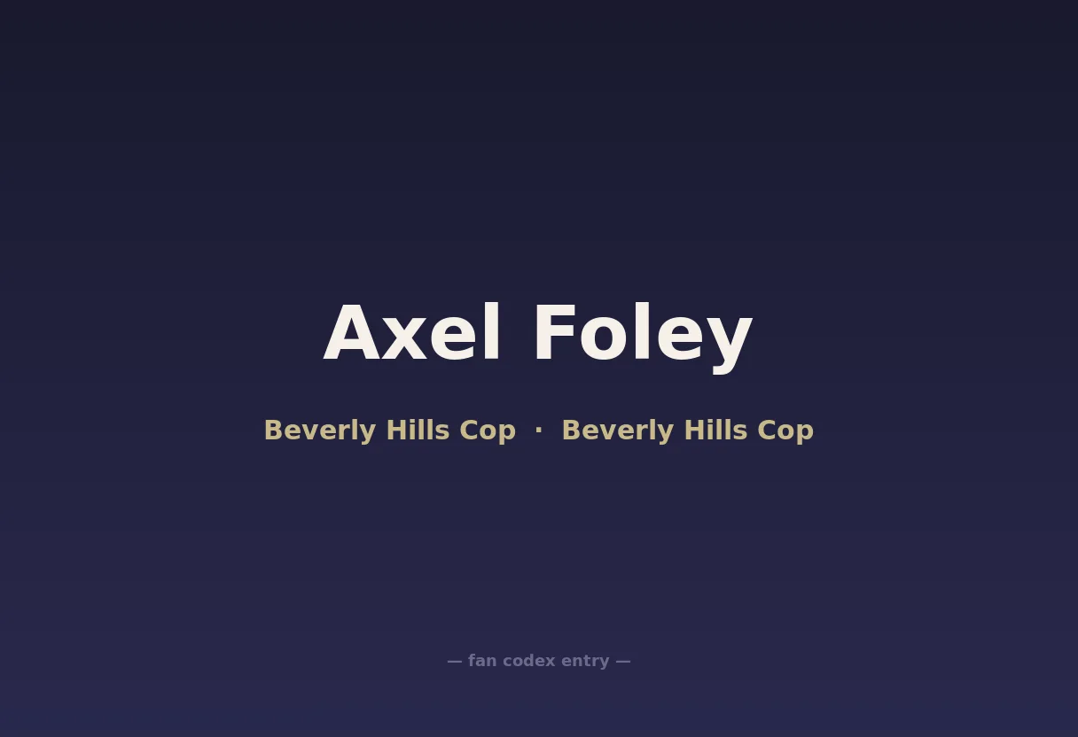 Axel Foley
