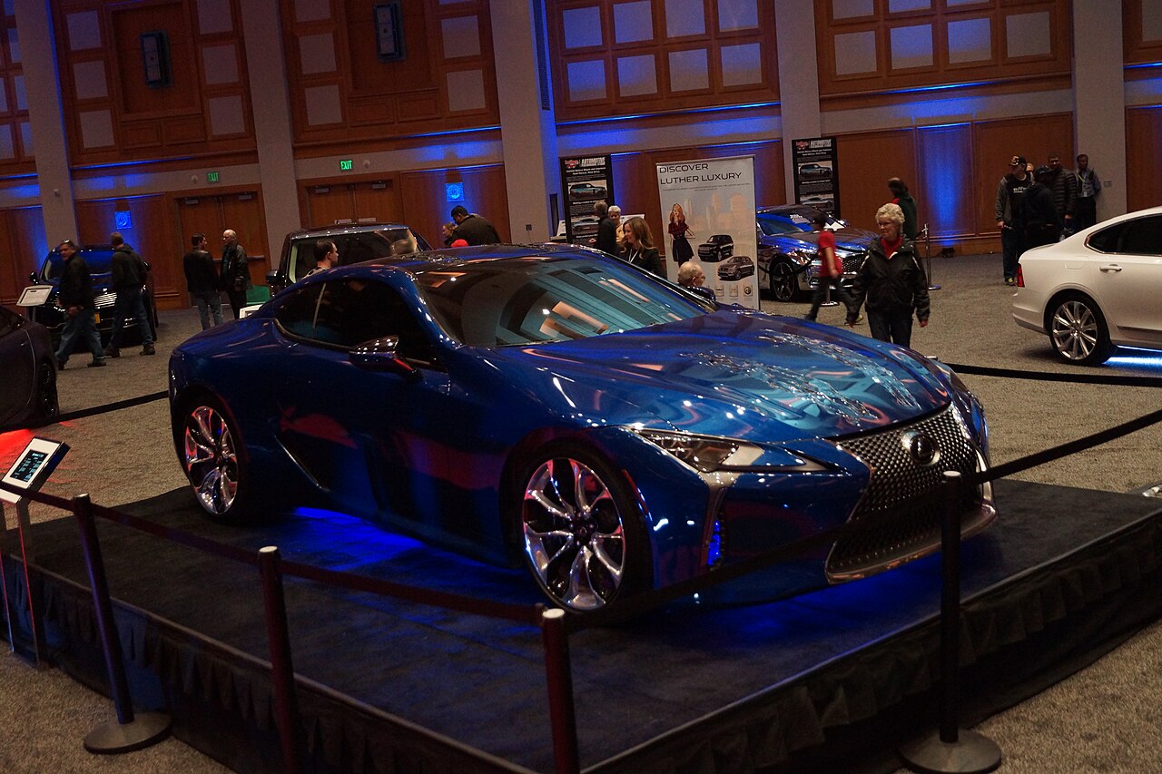 Black Panther 2018 Lexus LC 500 Movie Car