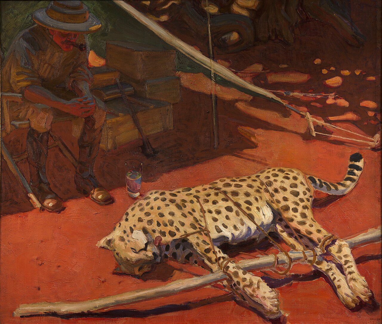 Akseli Gallen-Kallela Cheetah
