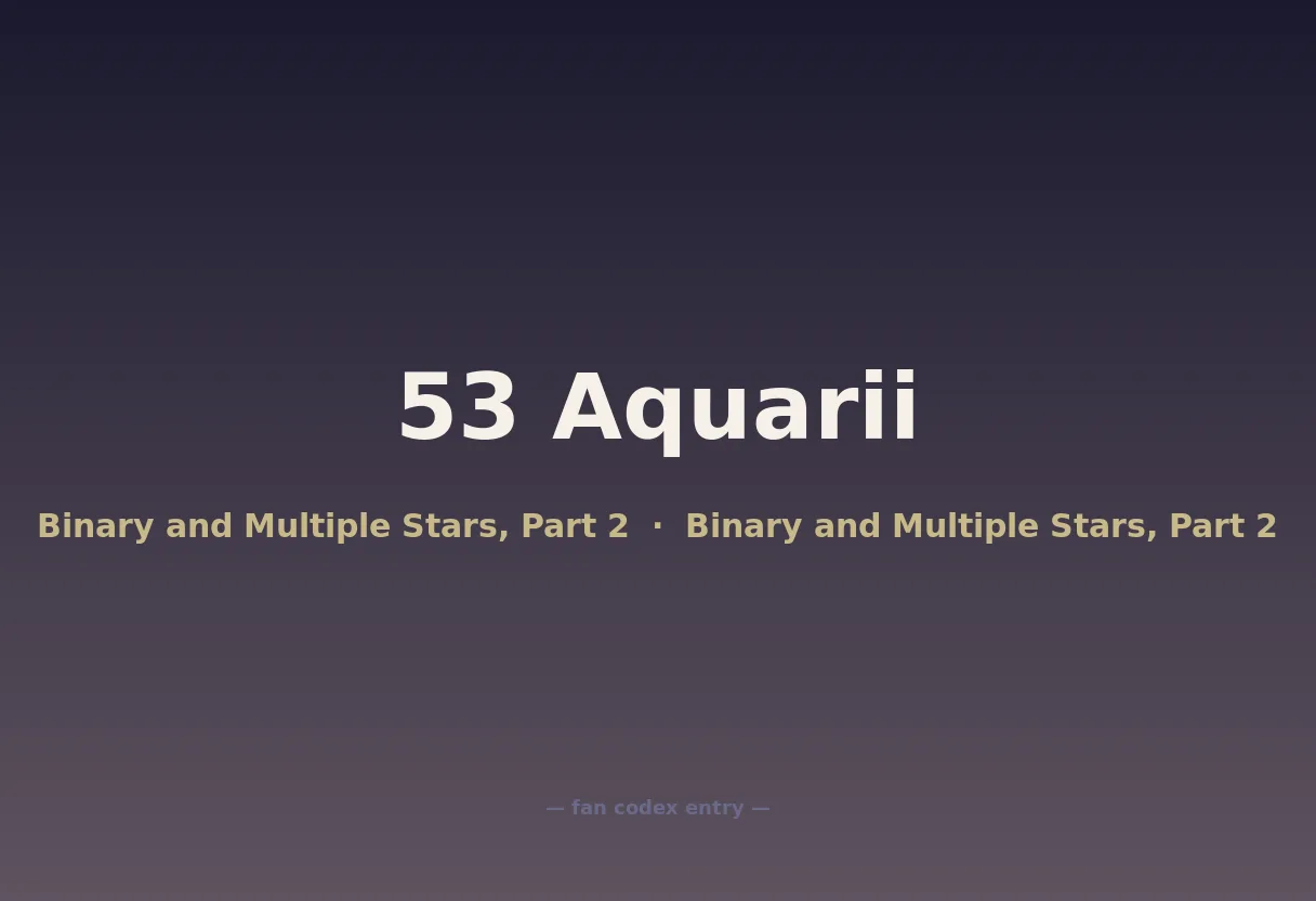 53 Aquarii