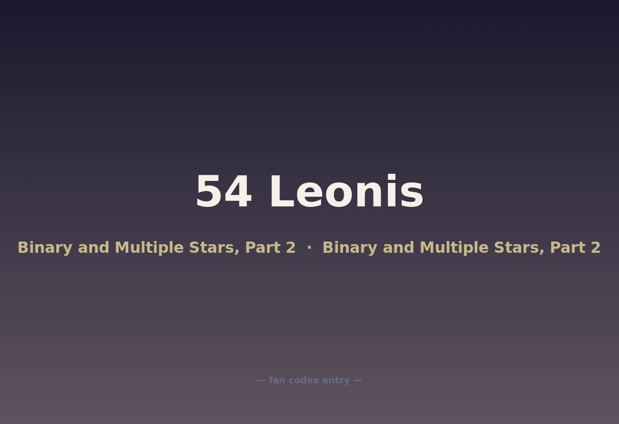 54 Leonis