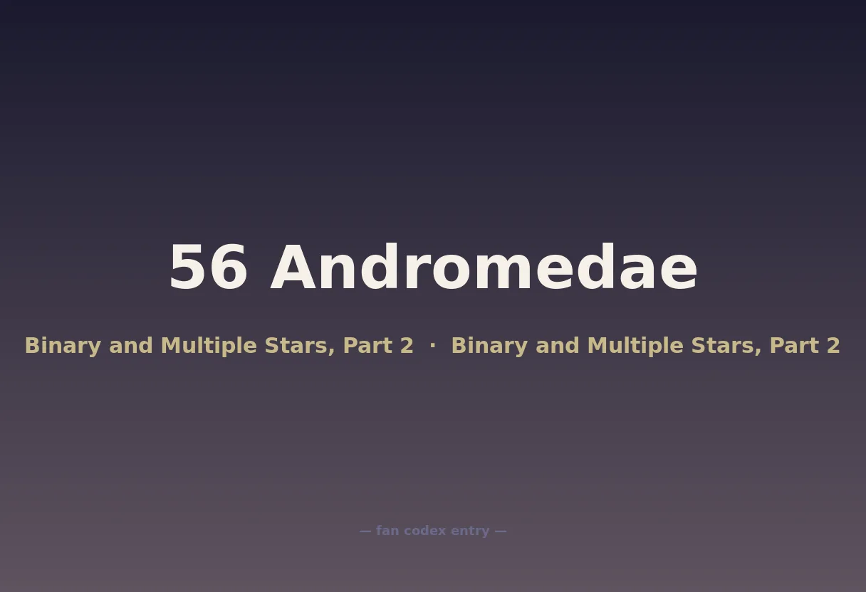 56 Andromedae