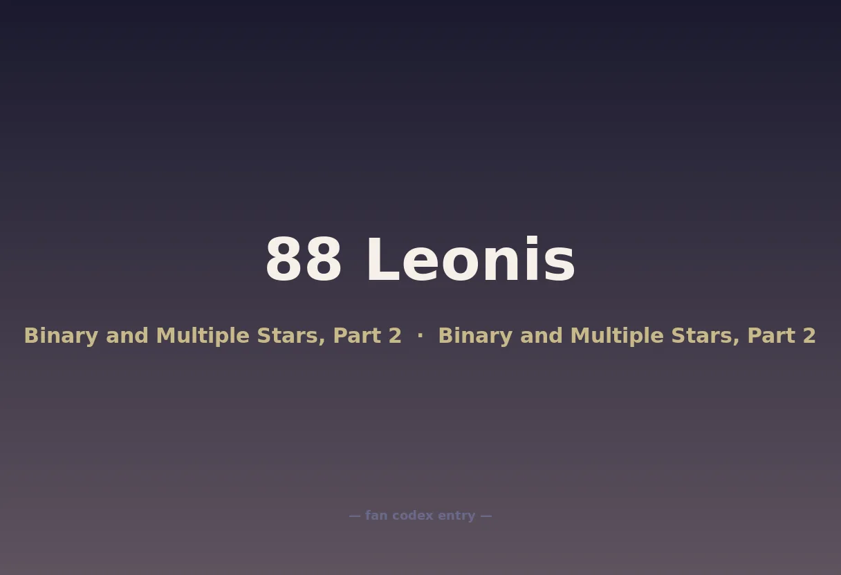 88 Leonis