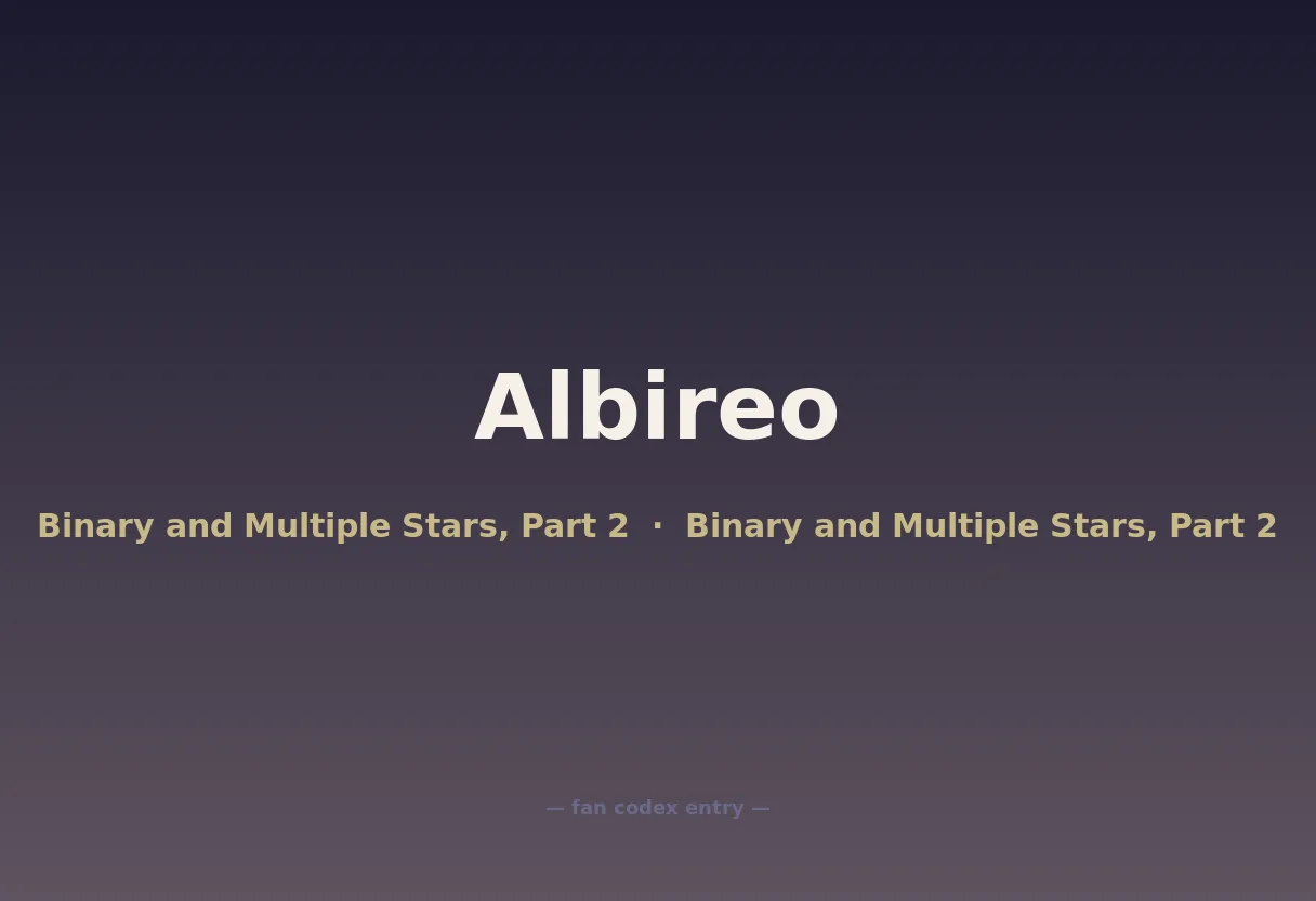 Albireo