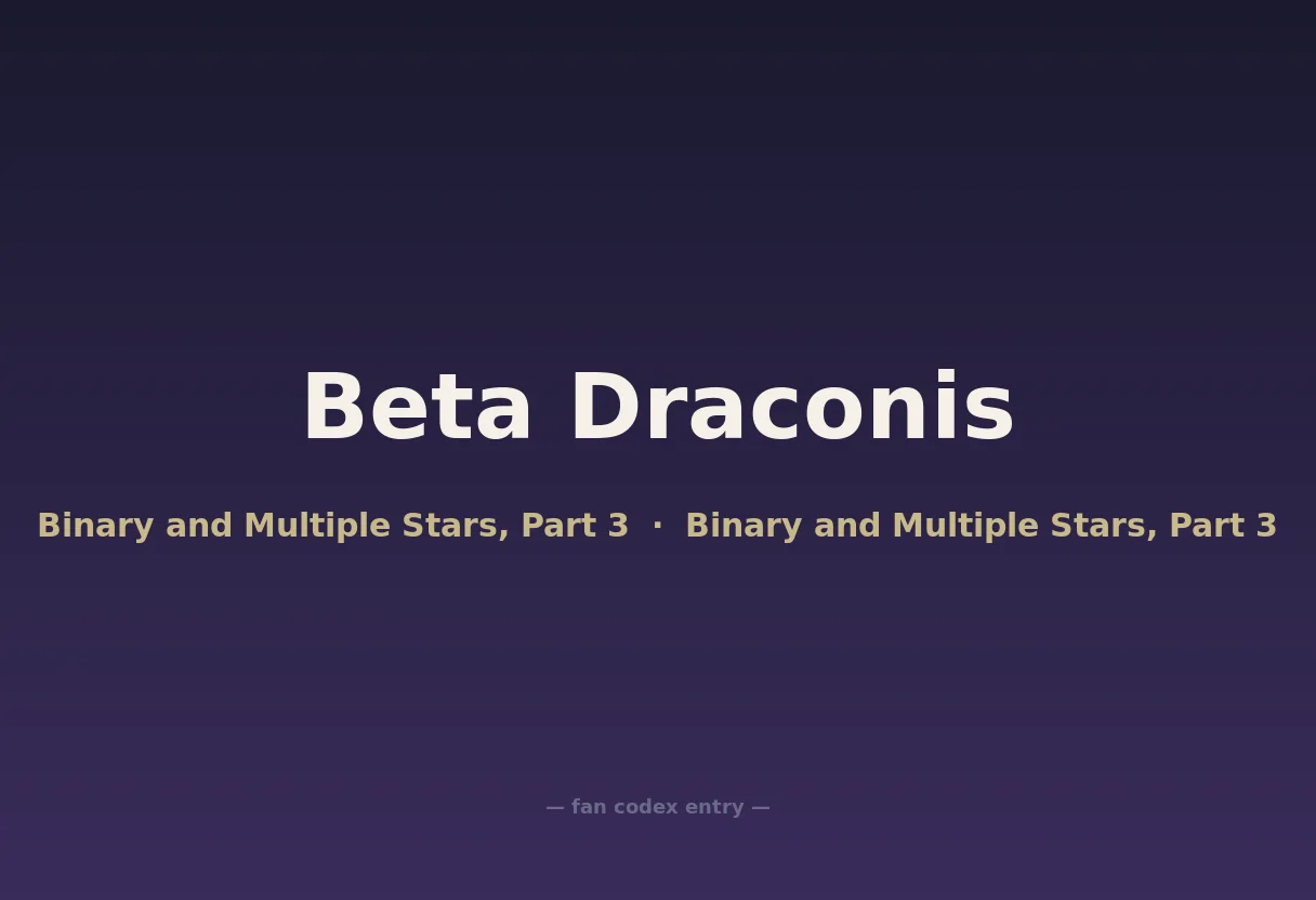 Beta Draconis