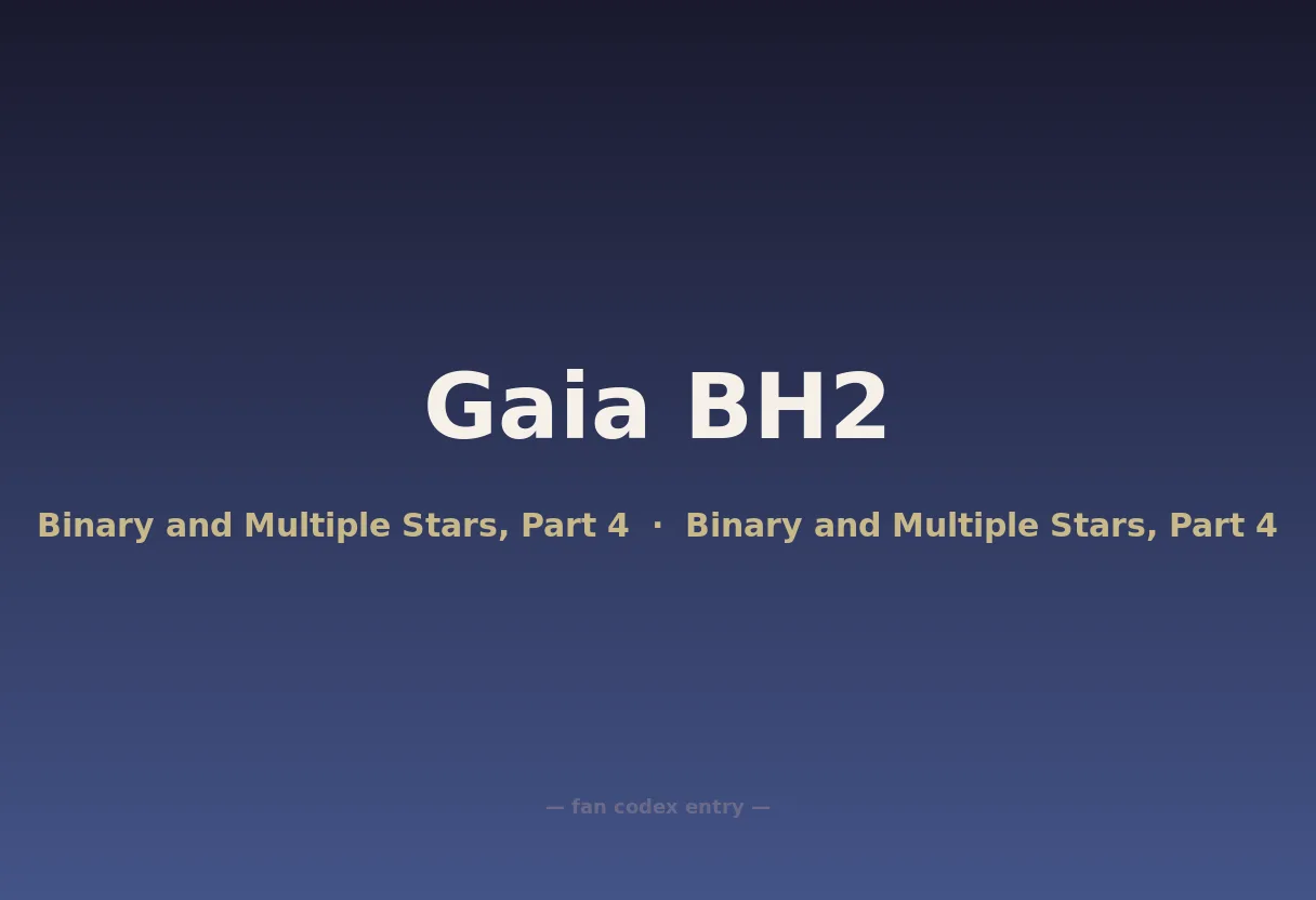 Gaia BH2