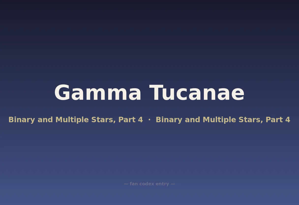 Gamma Tucanae