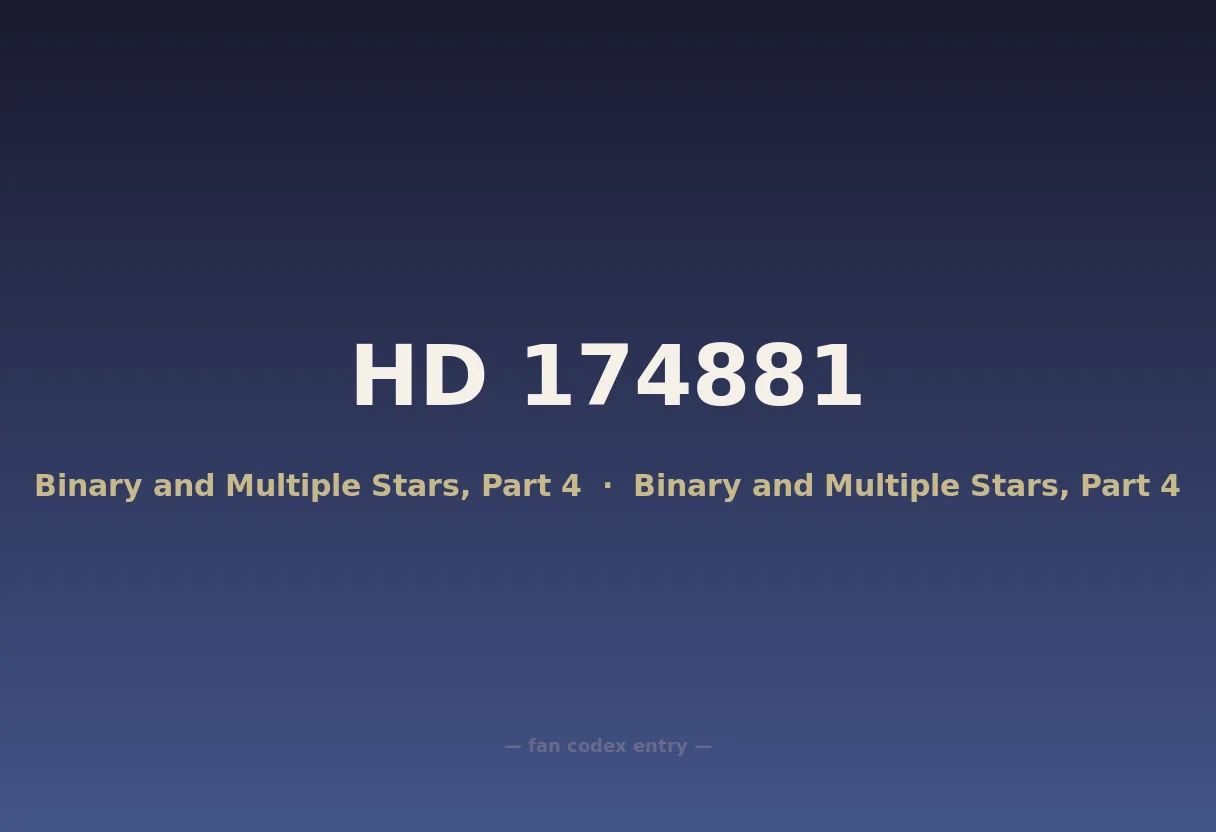 HD 174881