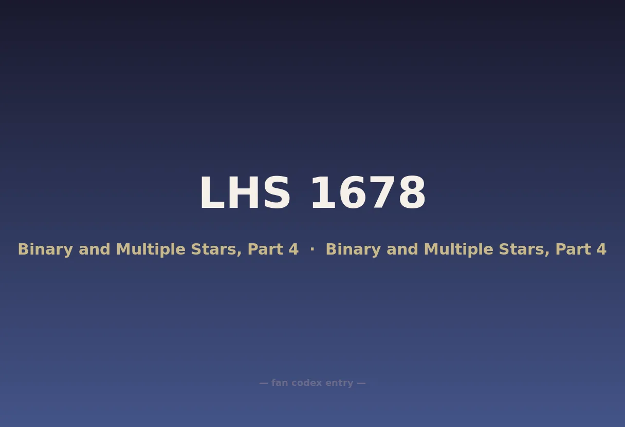 LHS 1678