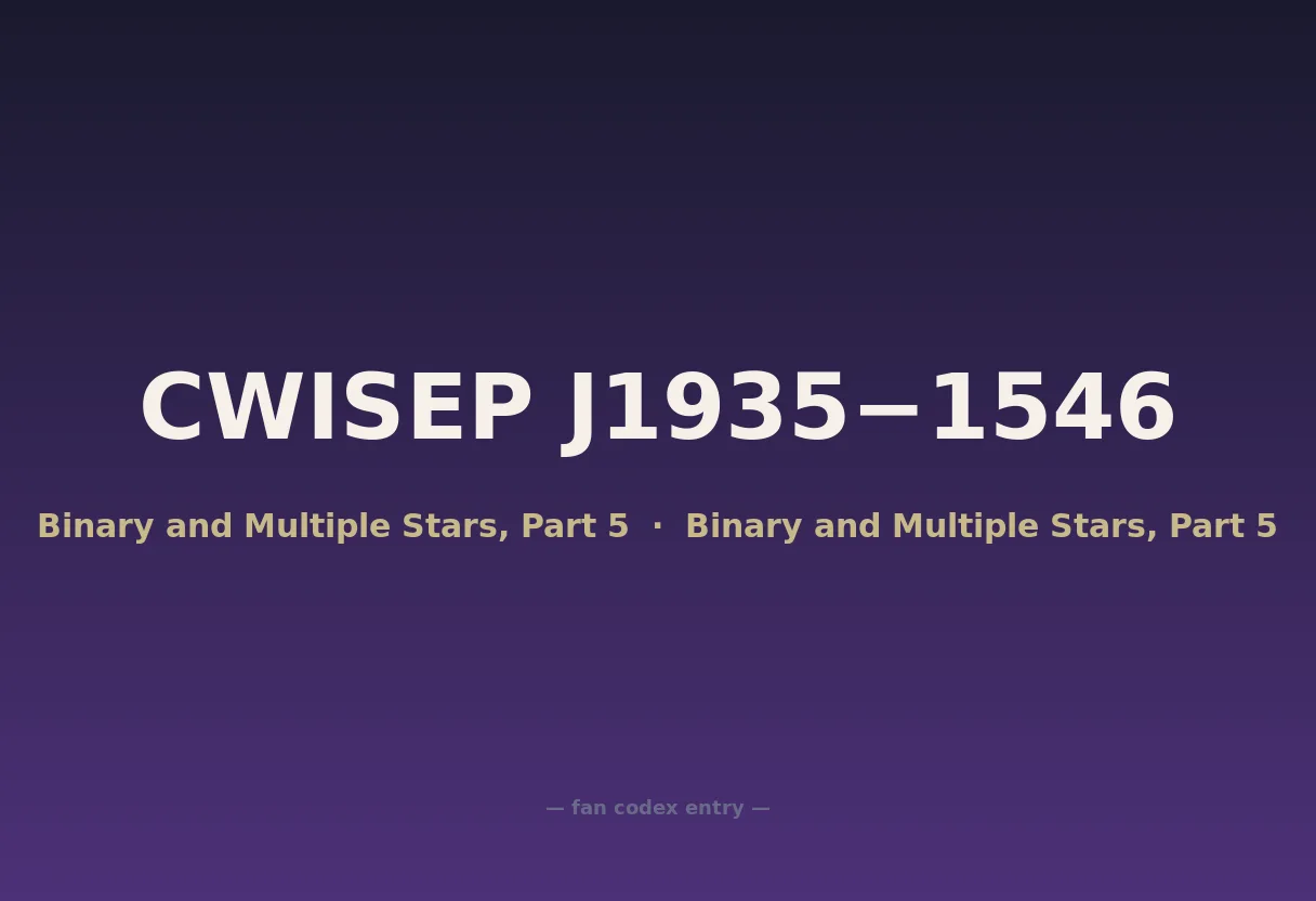 CWISEP J1935−1546