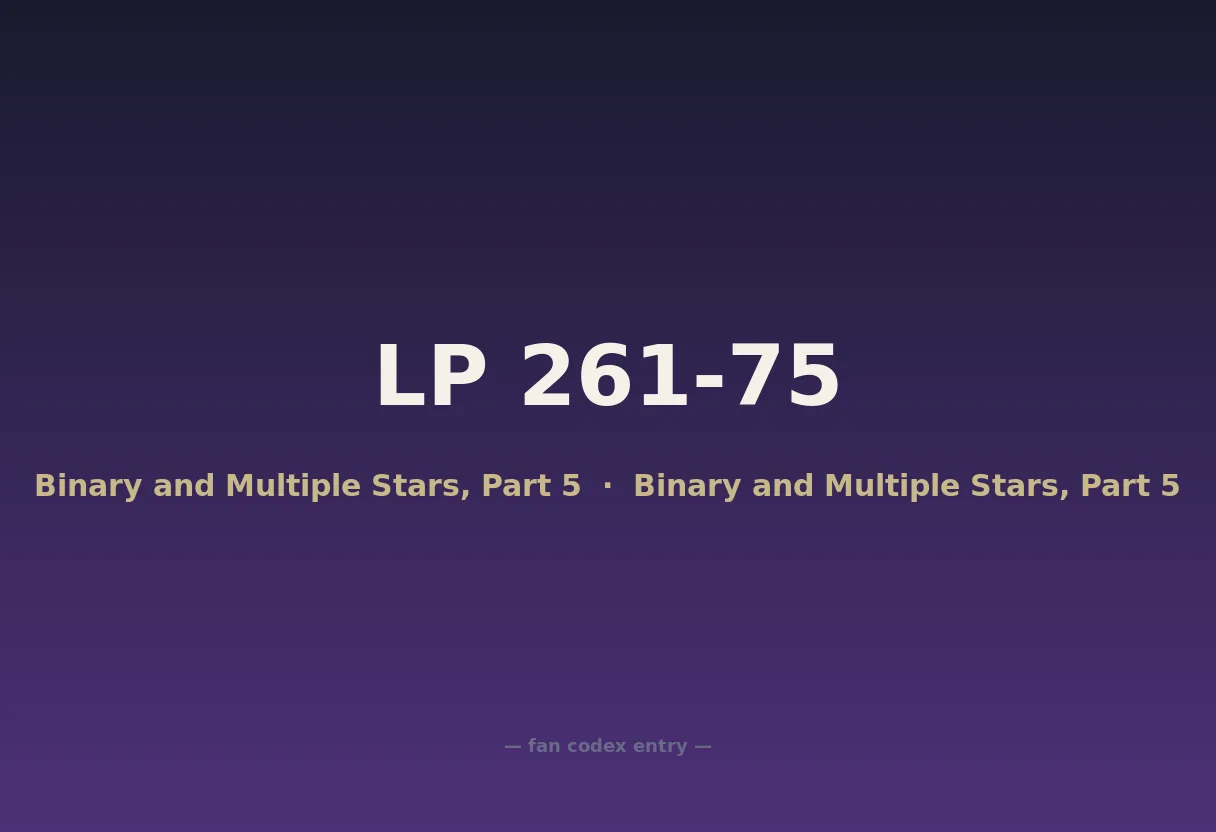 LP 261-75