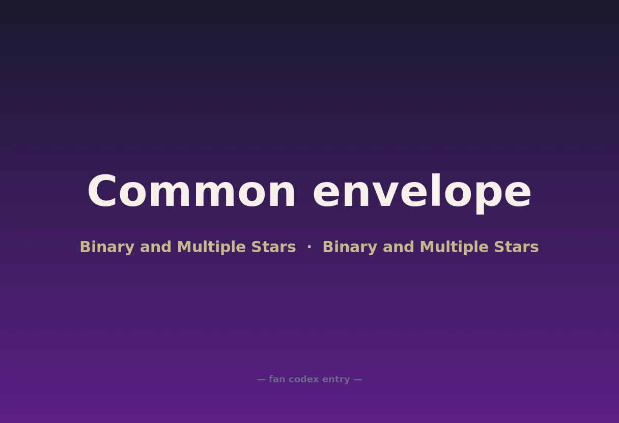 Common envelope