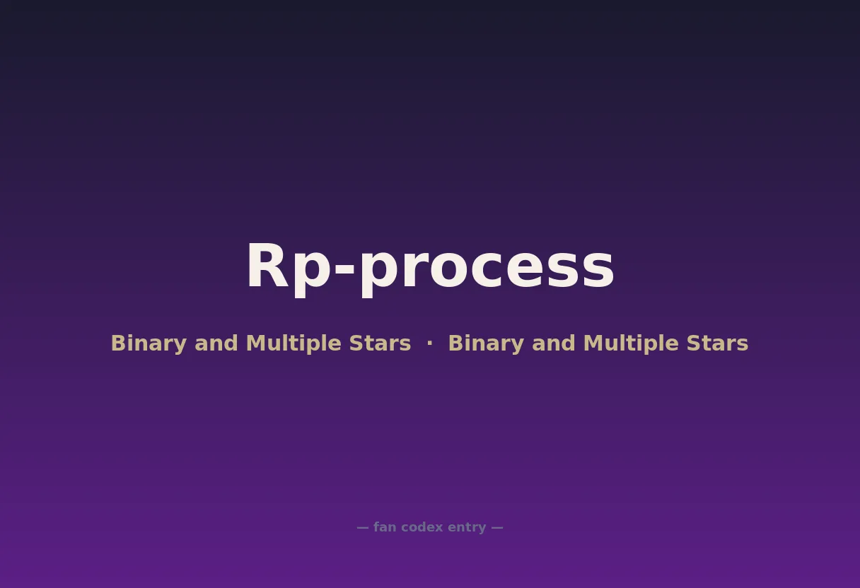 Rp-process
