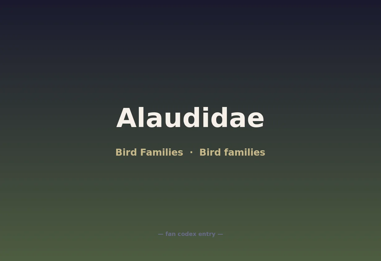 Alaudidae