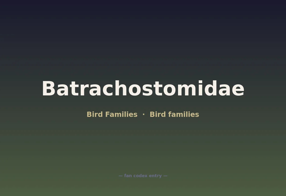 Batrachostomidae