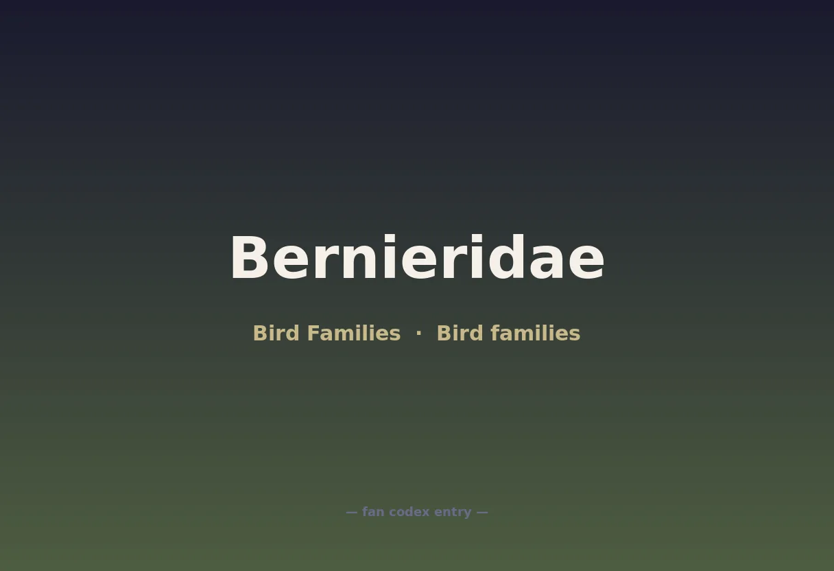 Bernieridae