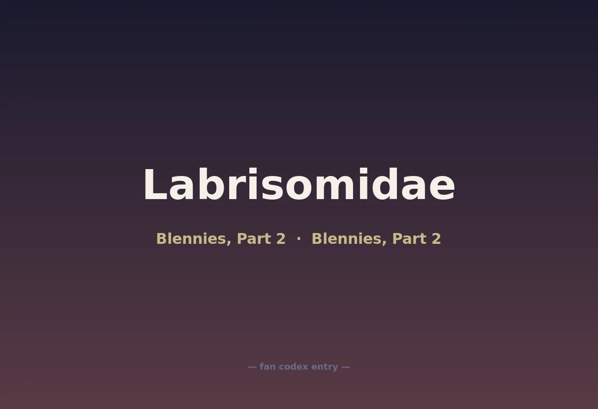 Labrisomidae