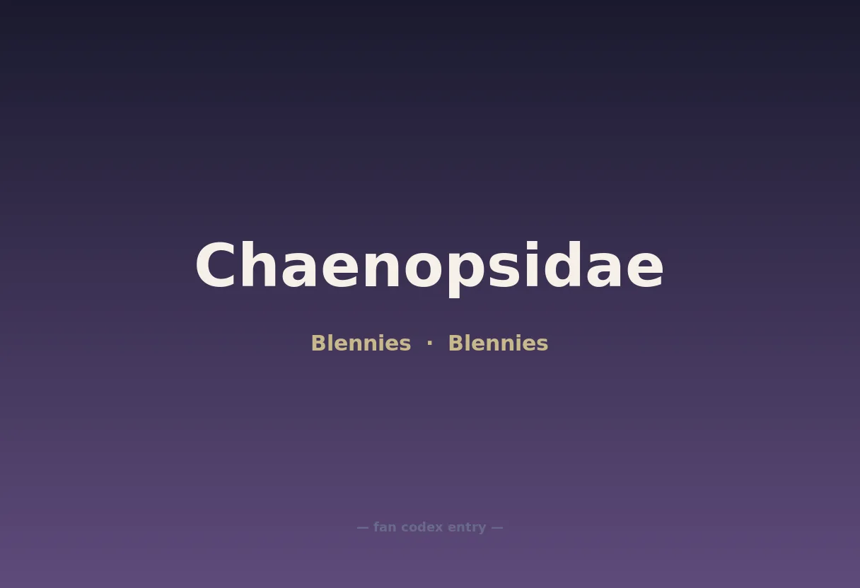 Chaenopsidae