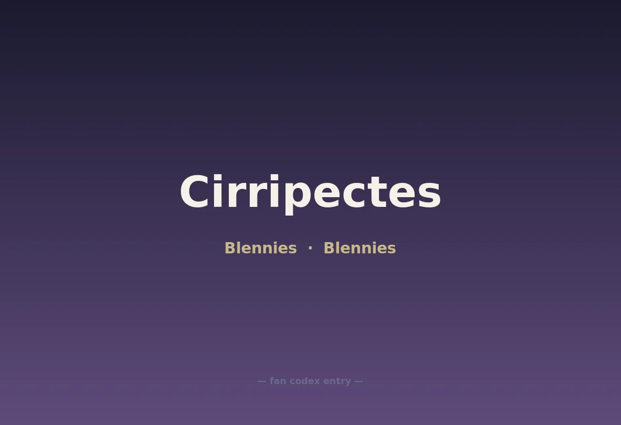 Cirripectes