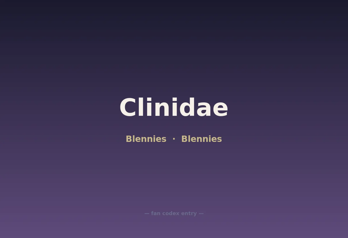Clinidae