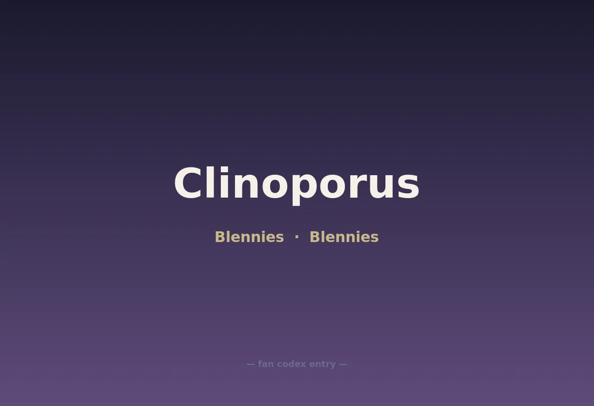 Clinoporus