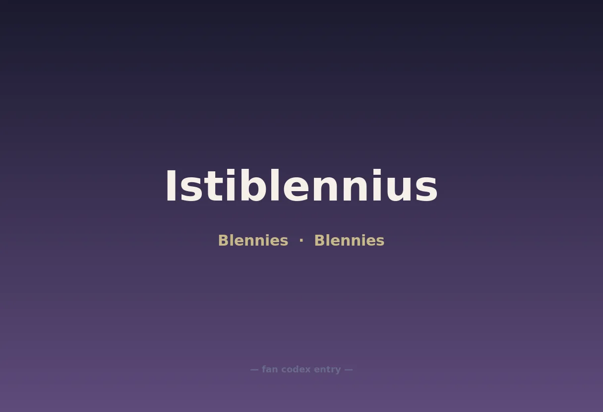 Istiblennius