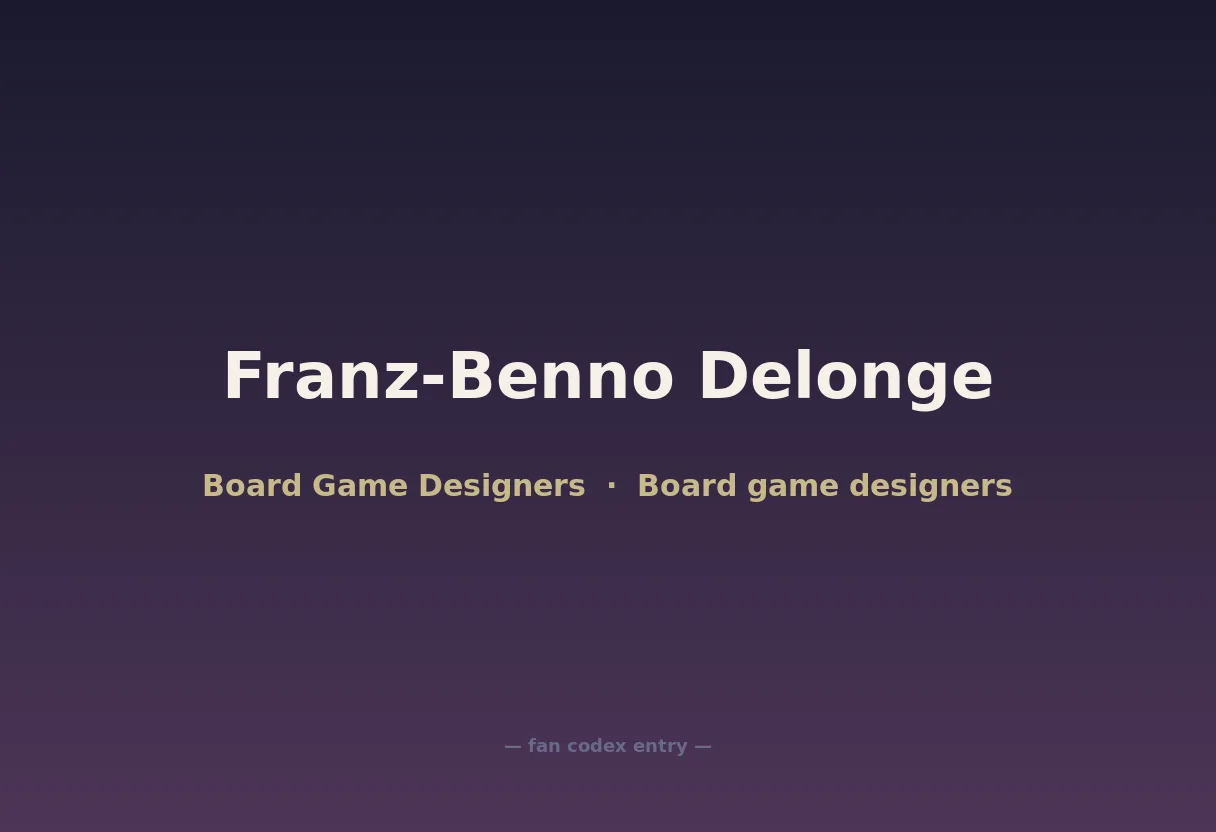 Franz-Benno Delonge
