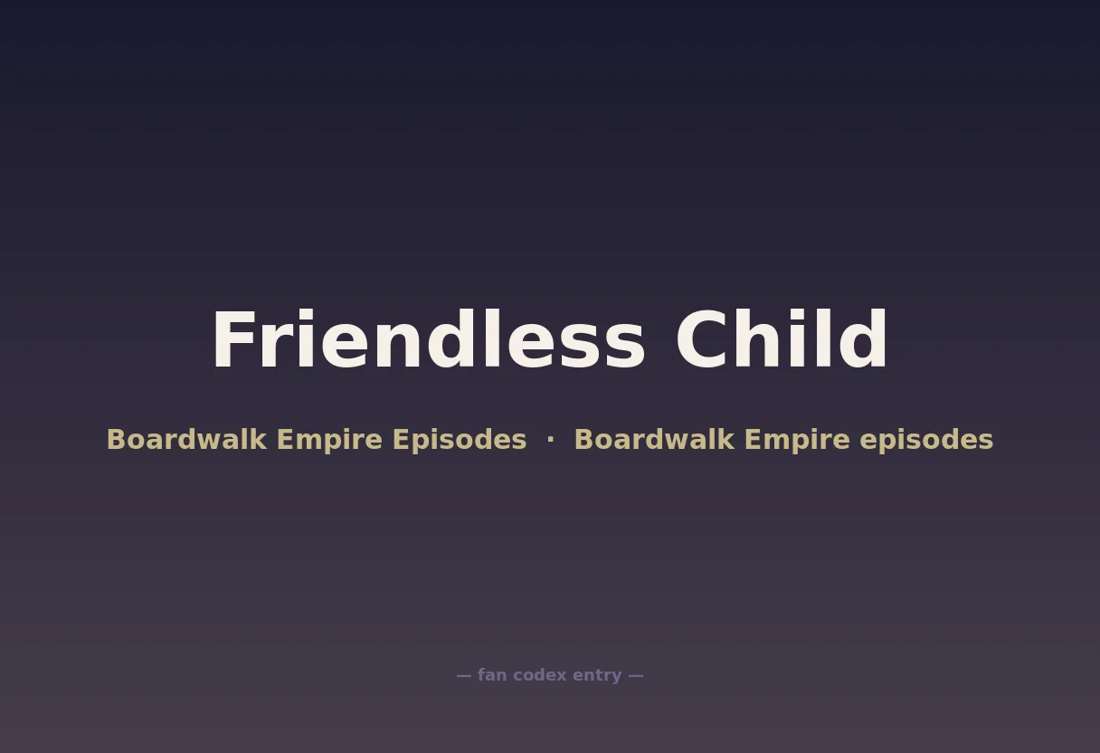 Friendless Child