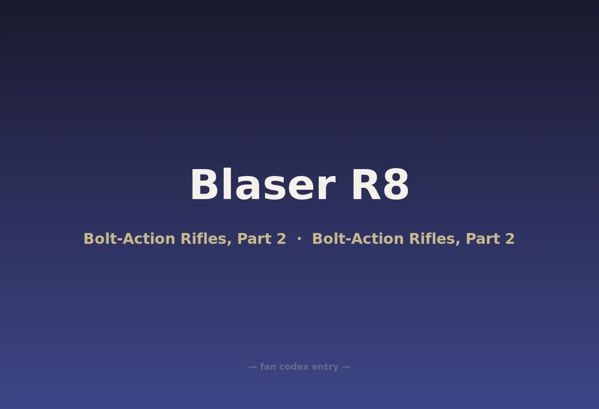 Blaser R8