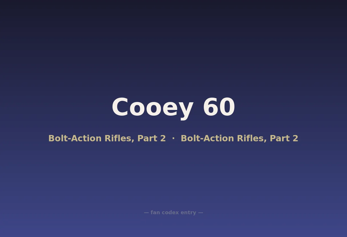 Cooey 60