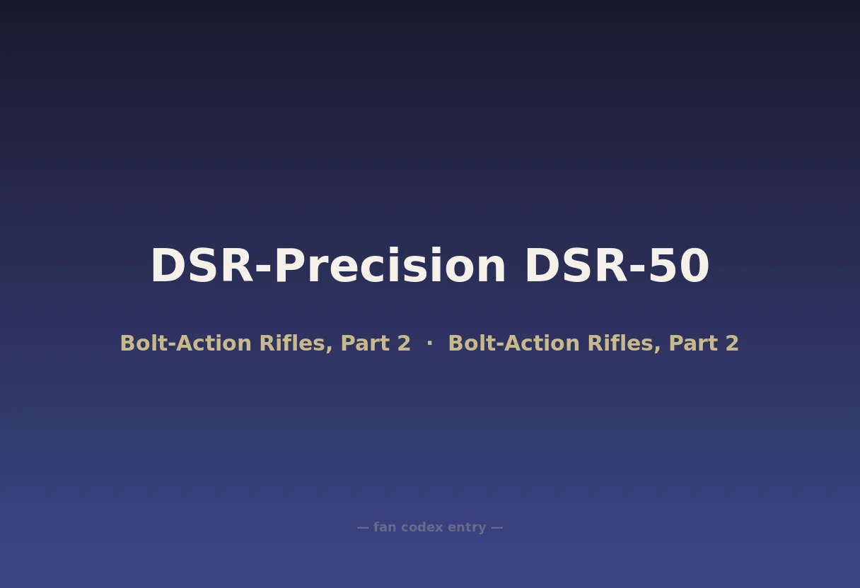 DSR-Precision DSR-50