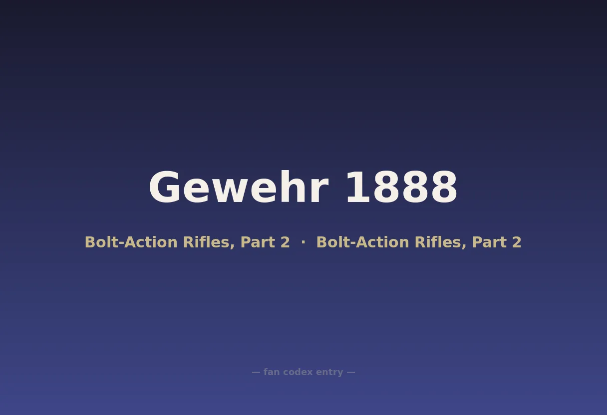 Gewehr 1888