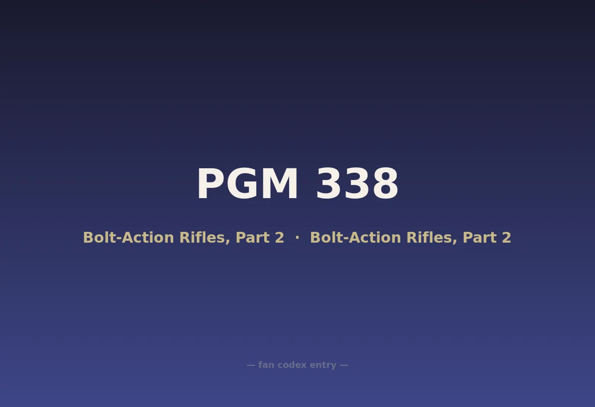 PGM 338