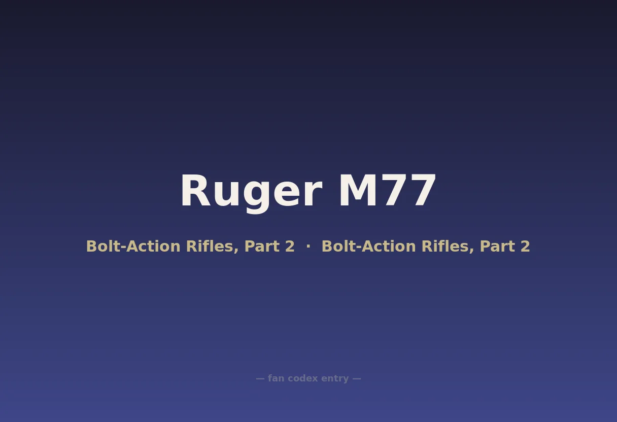 Ruger M77