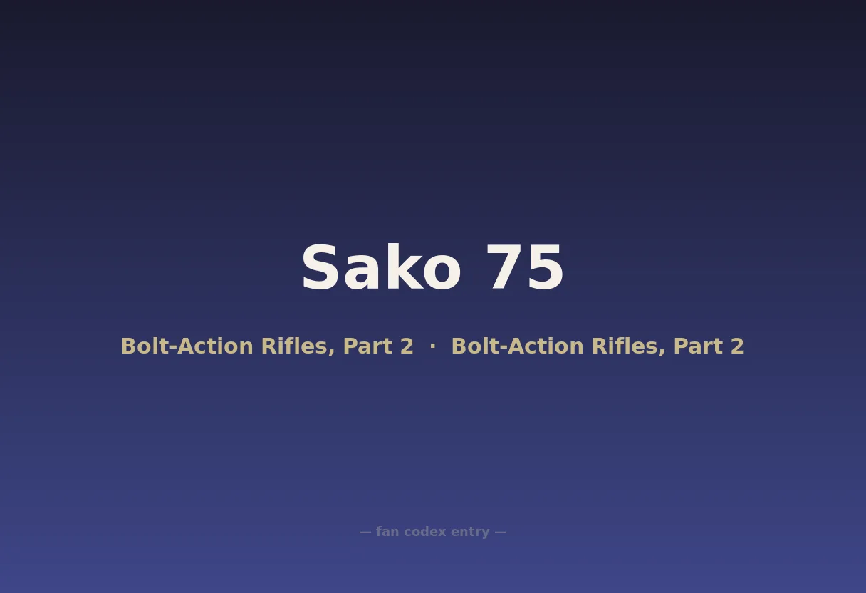 Sako 75