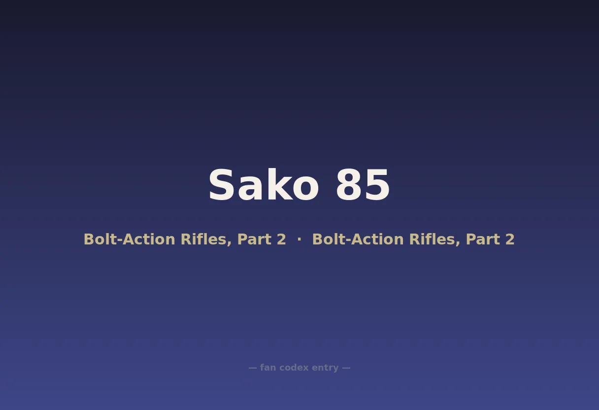 Sako 85