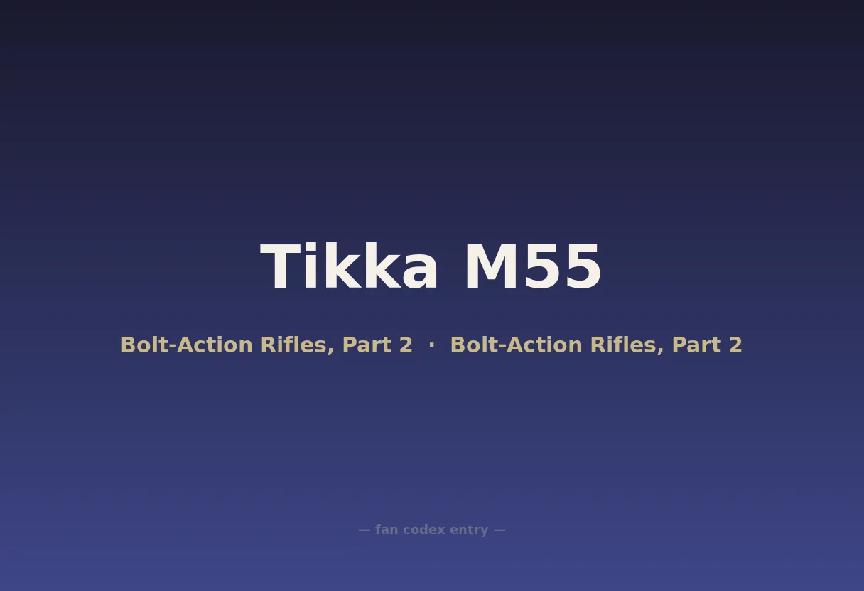 Tikka M55