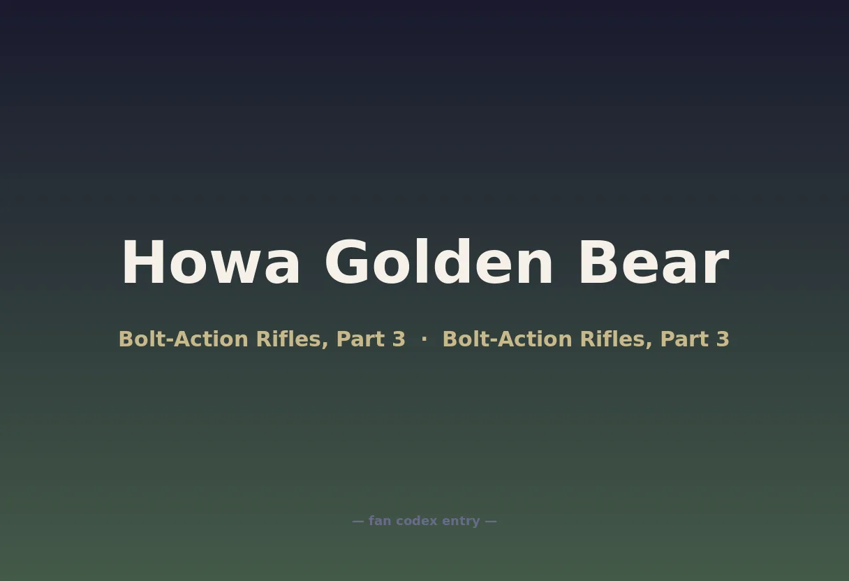 Howa Golden Bear