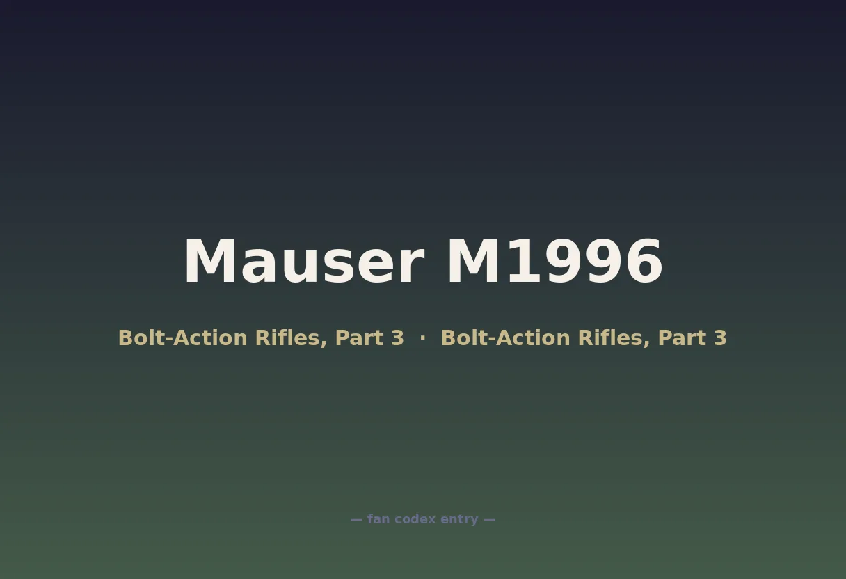 Mauser M1996