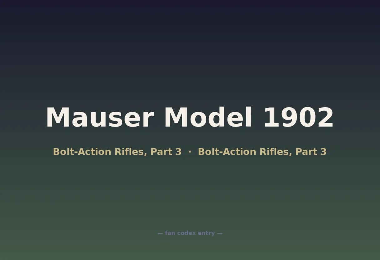 Mauser Model 1902
