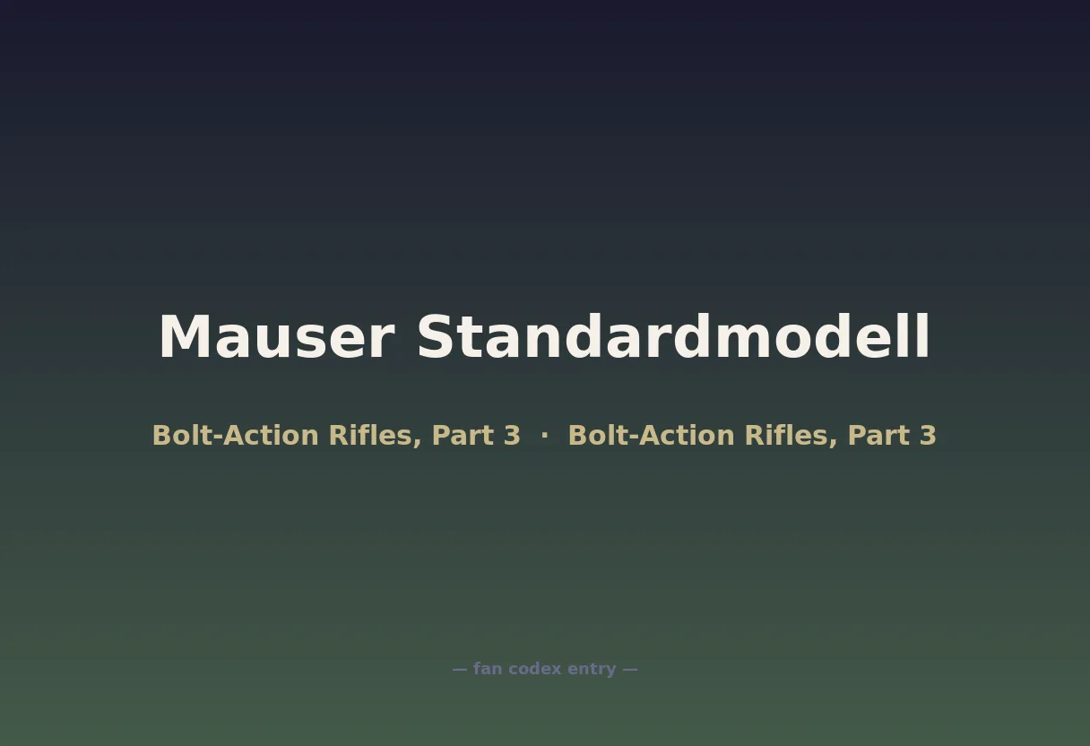 Mauser Standardmodell