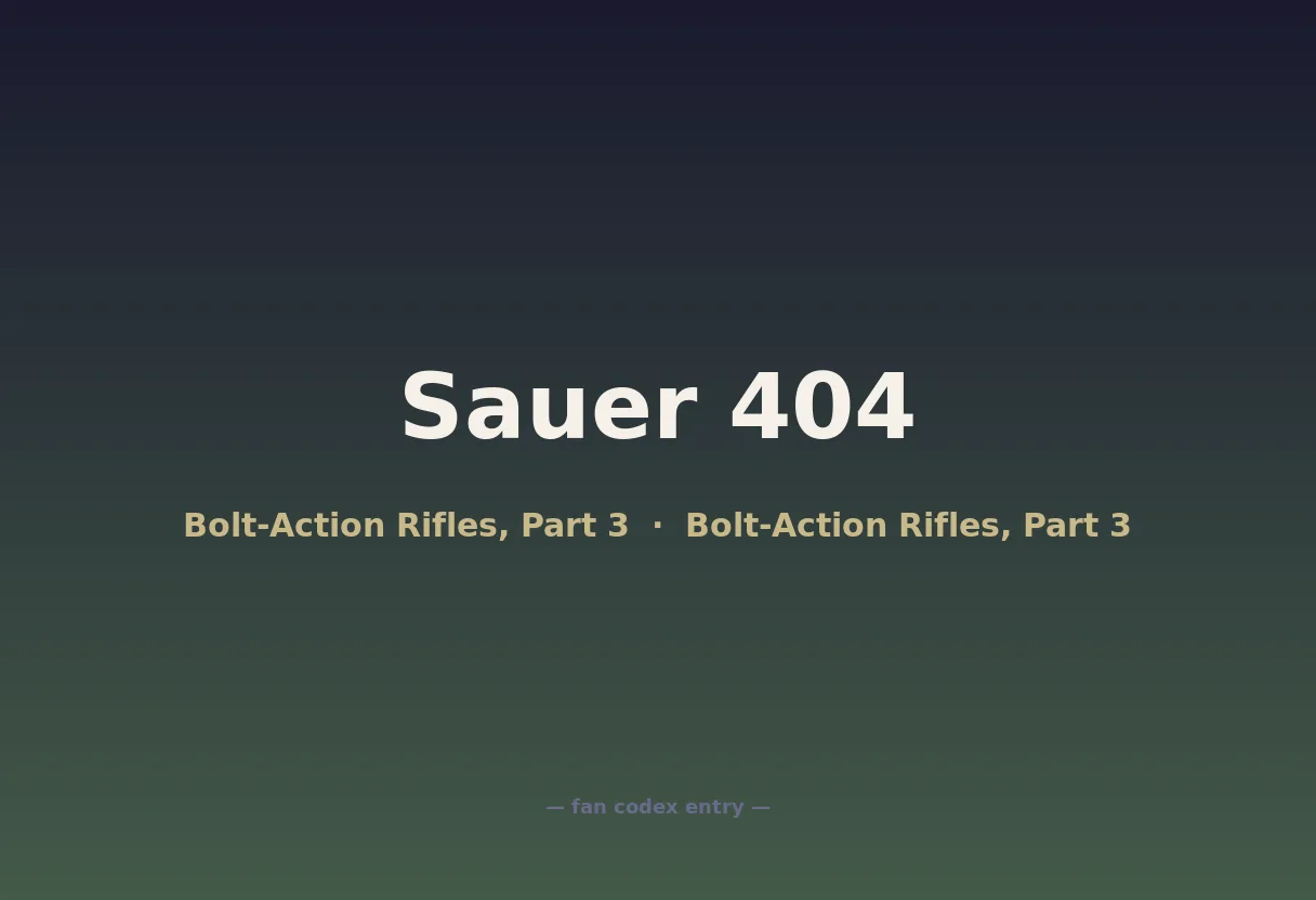 Sauer 404