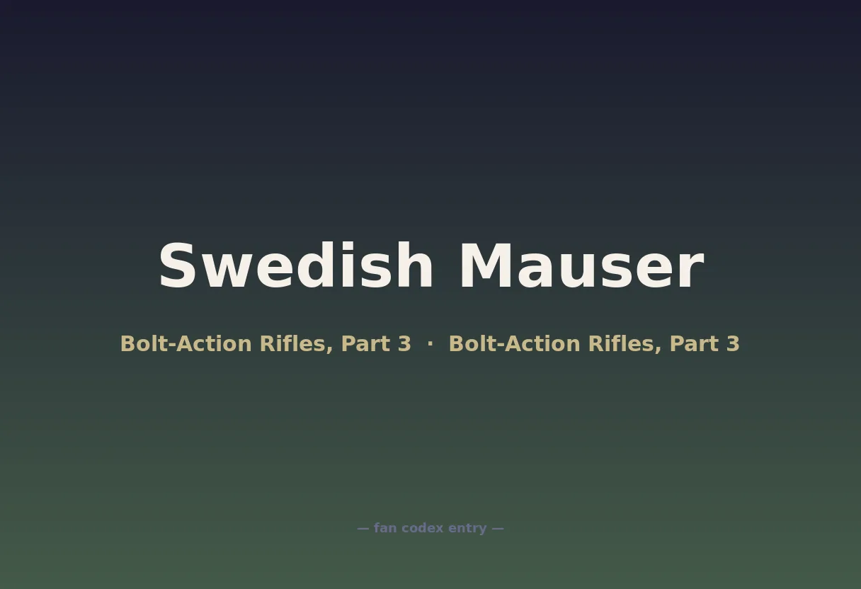 Swedish Mauser