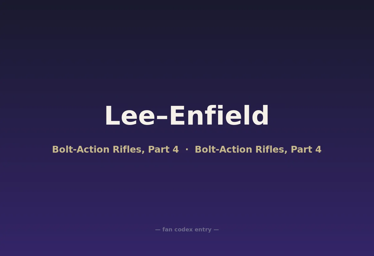 Lee–Enfield