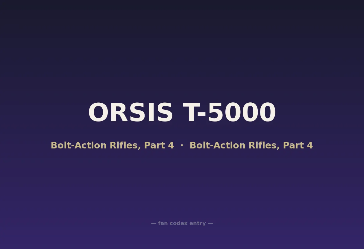 ORSIS T-5000