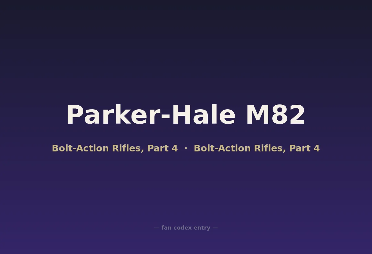 Parker-Hale M82