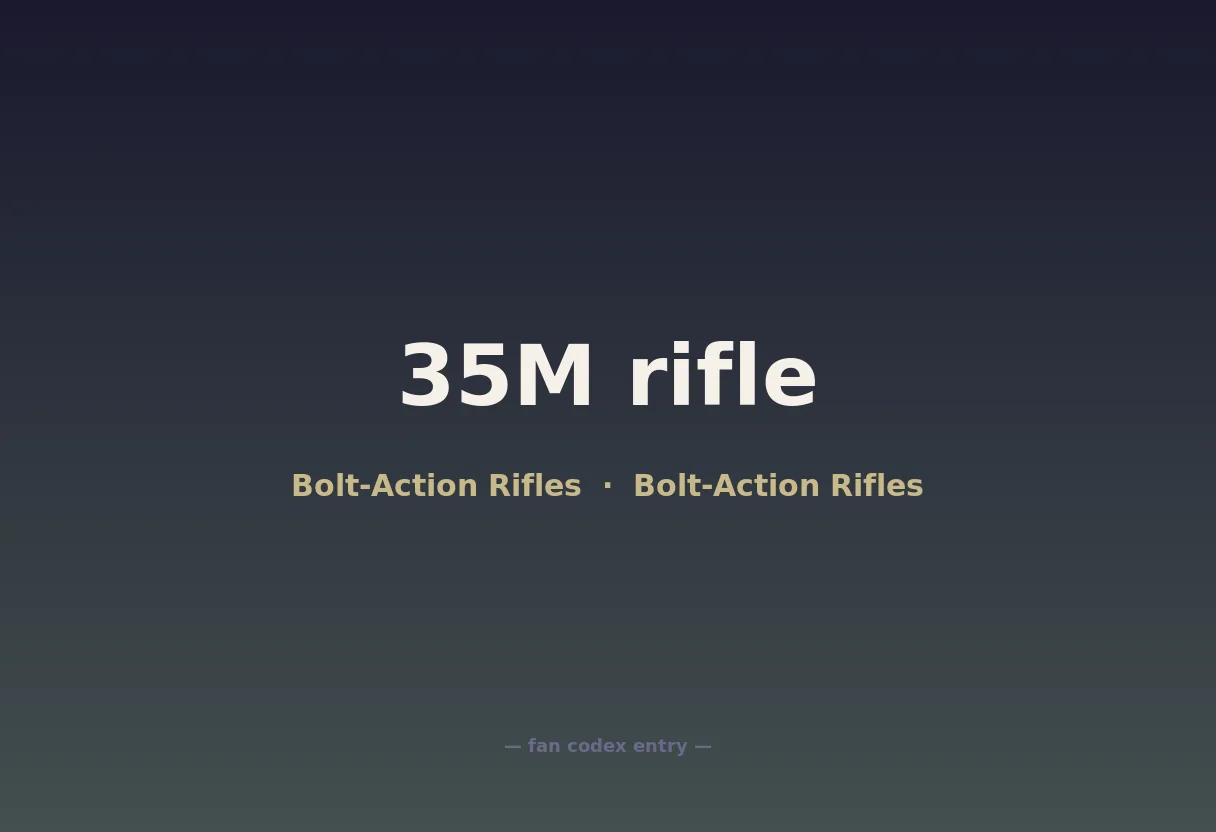 35M rifle