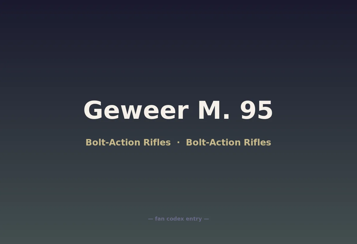 Geweer M. 95